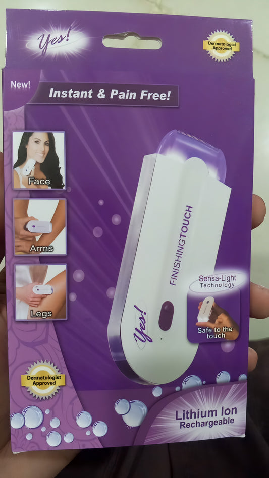 Women’s Electric Hair Remover With Advanced Sensa-Light Technology & Built-In LED Light