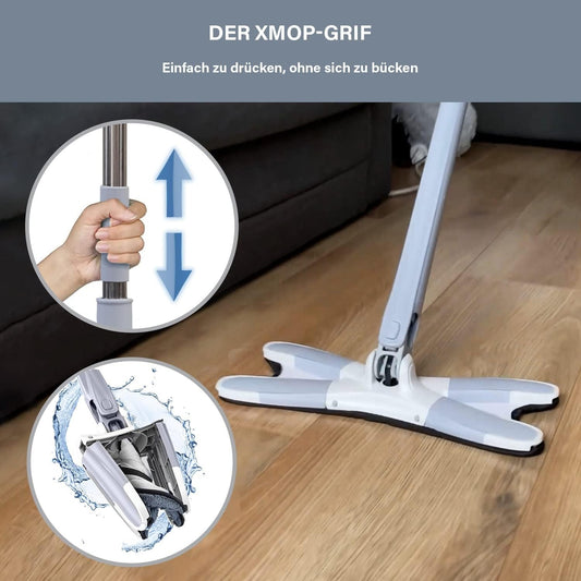 XMOP Floor Mop | Advanced Cleaning Technology | Easy Floor Wiping