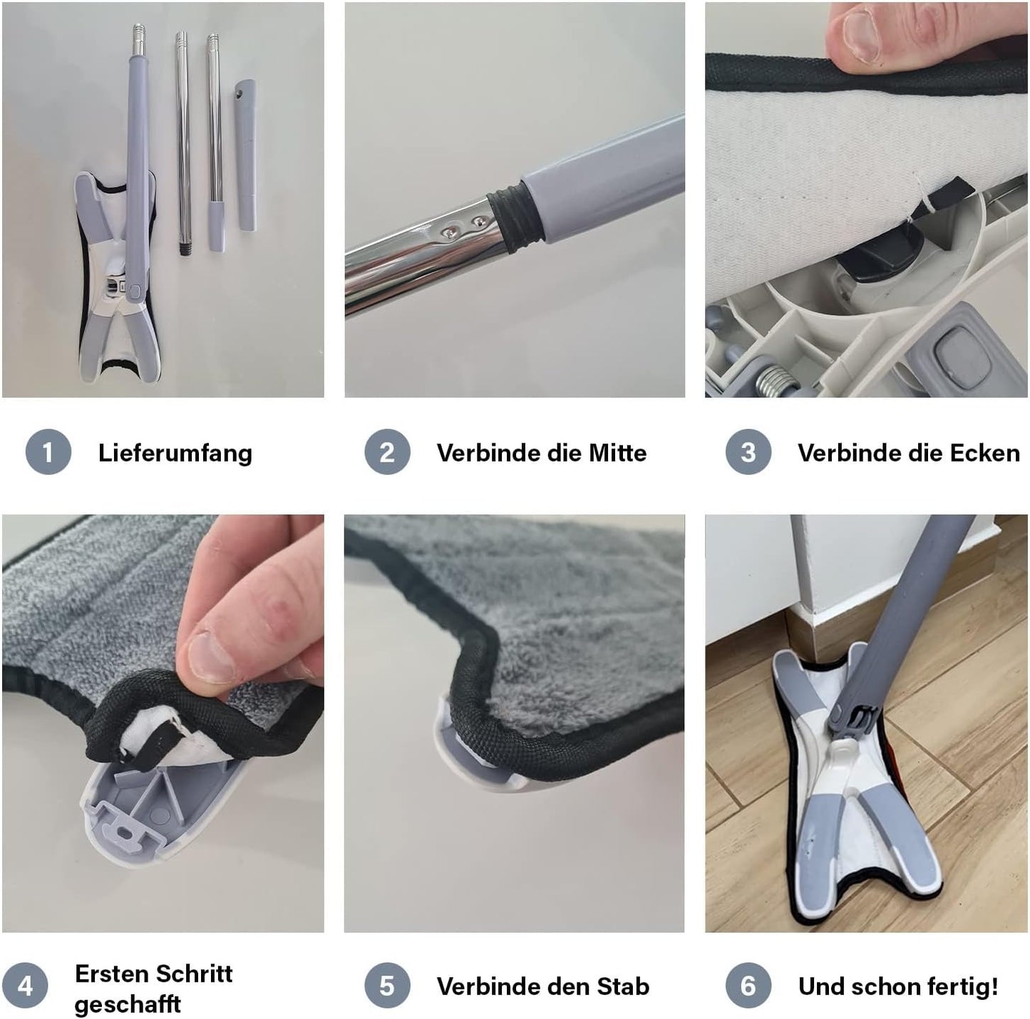 XMOP Floor Mop | Advanced Cleaning Technology | Easy Floor Wiping