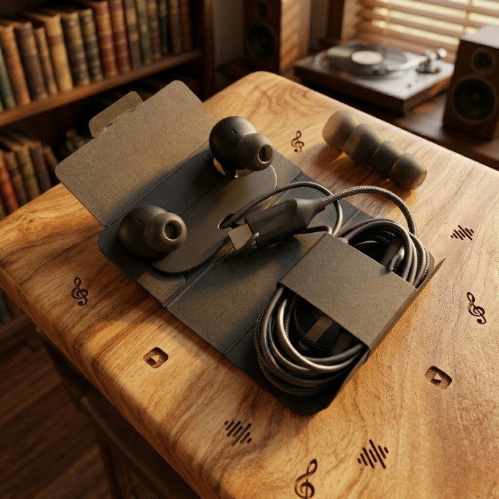 EJK Handsfree USB-C Earphones | Imported Samsung-Style